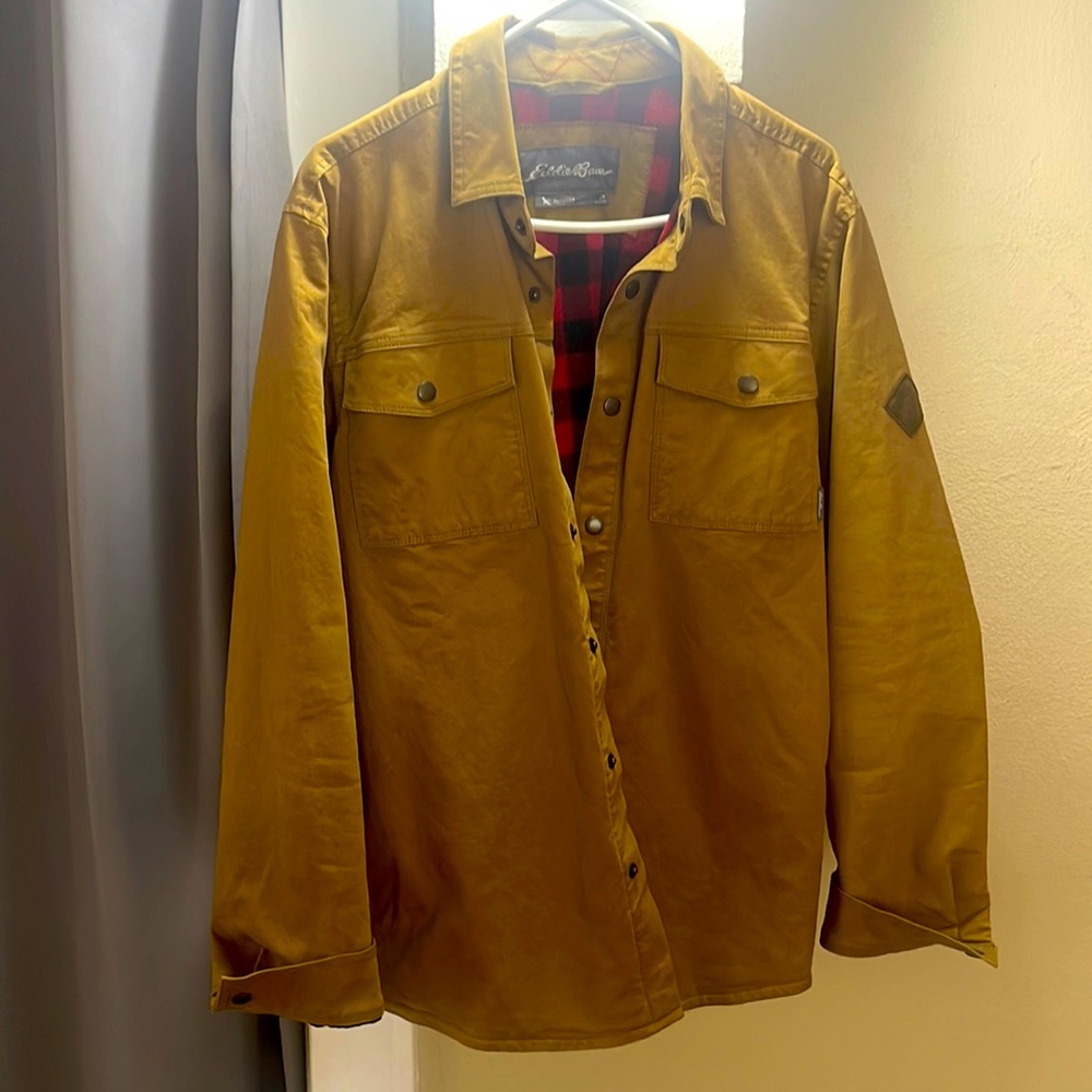 Eddie Bauer shirt jacket size medium